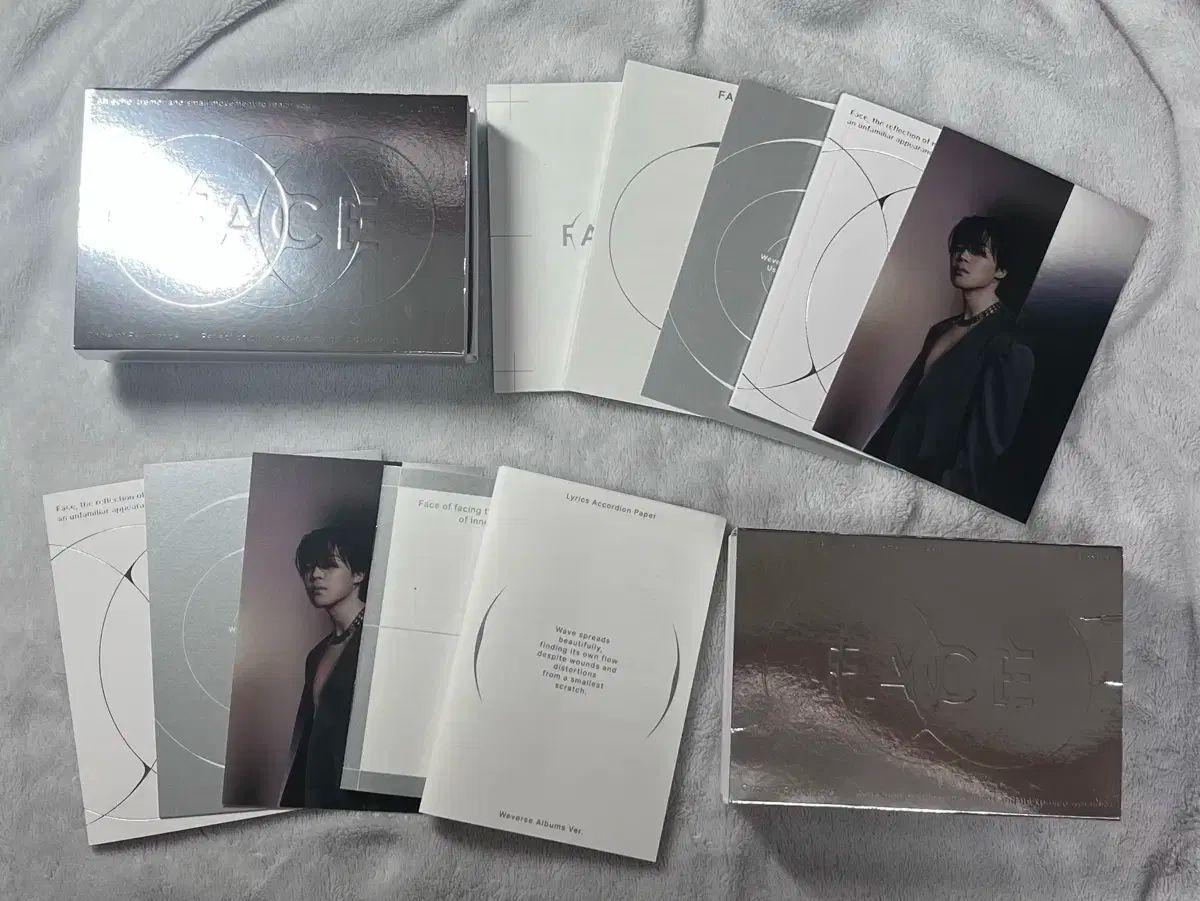 

[USED] BTS Jimin (Park Jimin) Face Unboxing WEVERSE Album for Sale