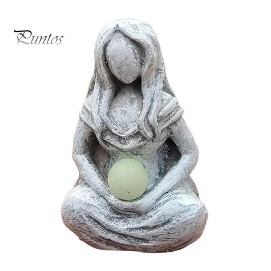 

Статуэтка богини Луны, скульптура богини Луны из смолы, мини-статуэтка богини на стол для домашнего офиса, декор, подарок на День матери Female