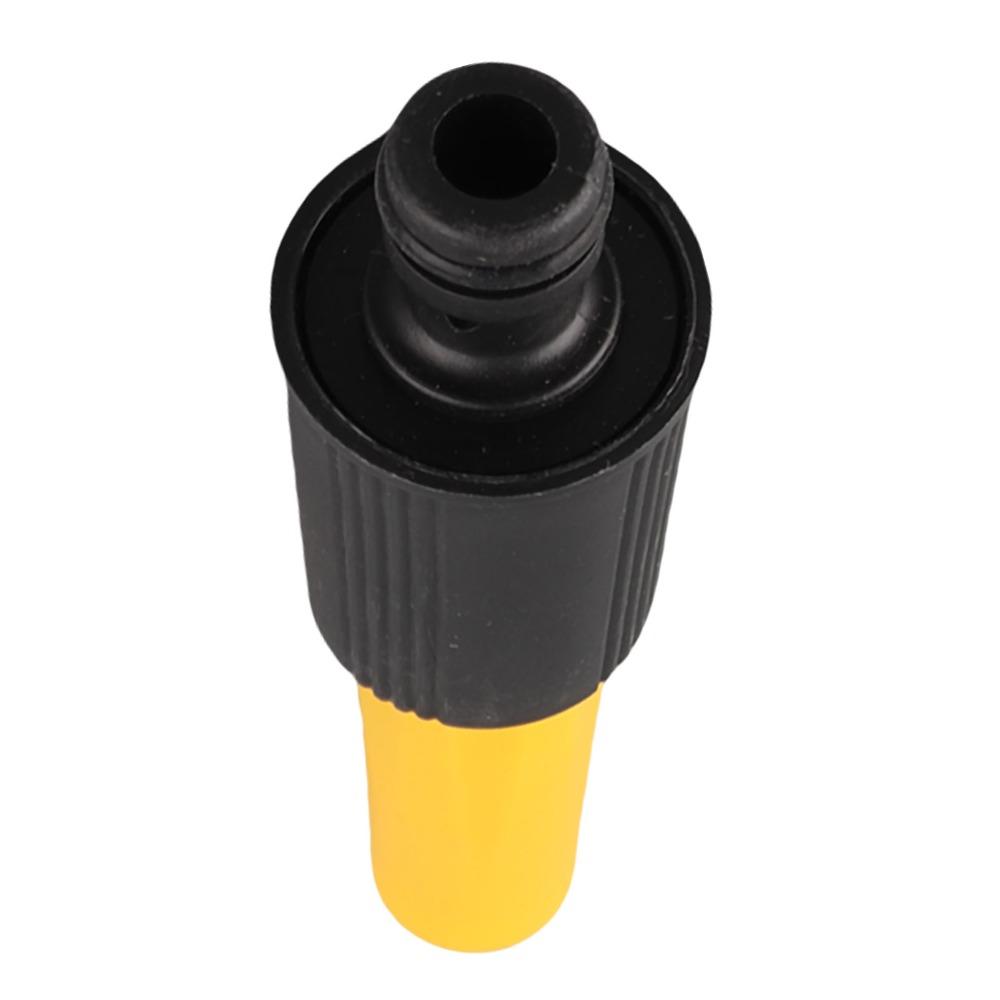 5pcs Plastic Garden Irrigation Tool Yellow Black Spray Nozzle Patio Maintenance