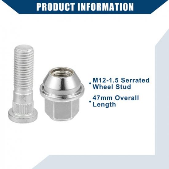 1 Set Wheel Stud Bolts for Ford Fiesta Focus For Lincoln MKC CV6Z1012C/ACPZ1012H