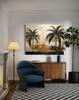 Canvas Print, Palms Tropical Landscape