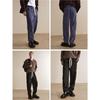 GIORDANO Men's Multi-Pocket Elastic Waist Straight Leg Cargo Pants