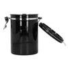 Coffee Beans Canister with Exhaust Valve Stainless Steel Storage Sealing Container with Spoon
