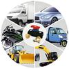 Car Cut-off Switch Safe Reliable Battery Disconnect with Brass Terminals Red Rotary Handle Insulated Vehicle Power Cutoff Device