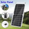 Solar Panel 2W With USB Outdoor Phone Charger Waterproof For Hiking And Camping Portable Solar Charging 5V Mobile Power Supply