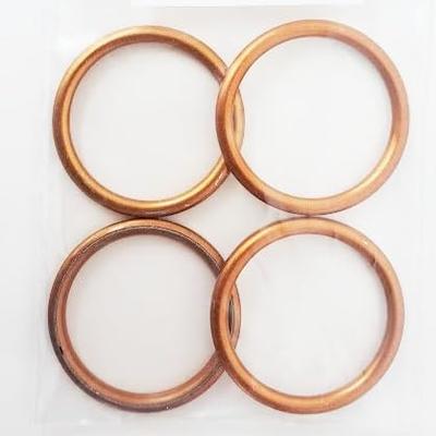 Z1 Z2 KZ1000 Z750FX Z1000MK2 Exhaust Gasket, Muffler Gasket, Set of 1