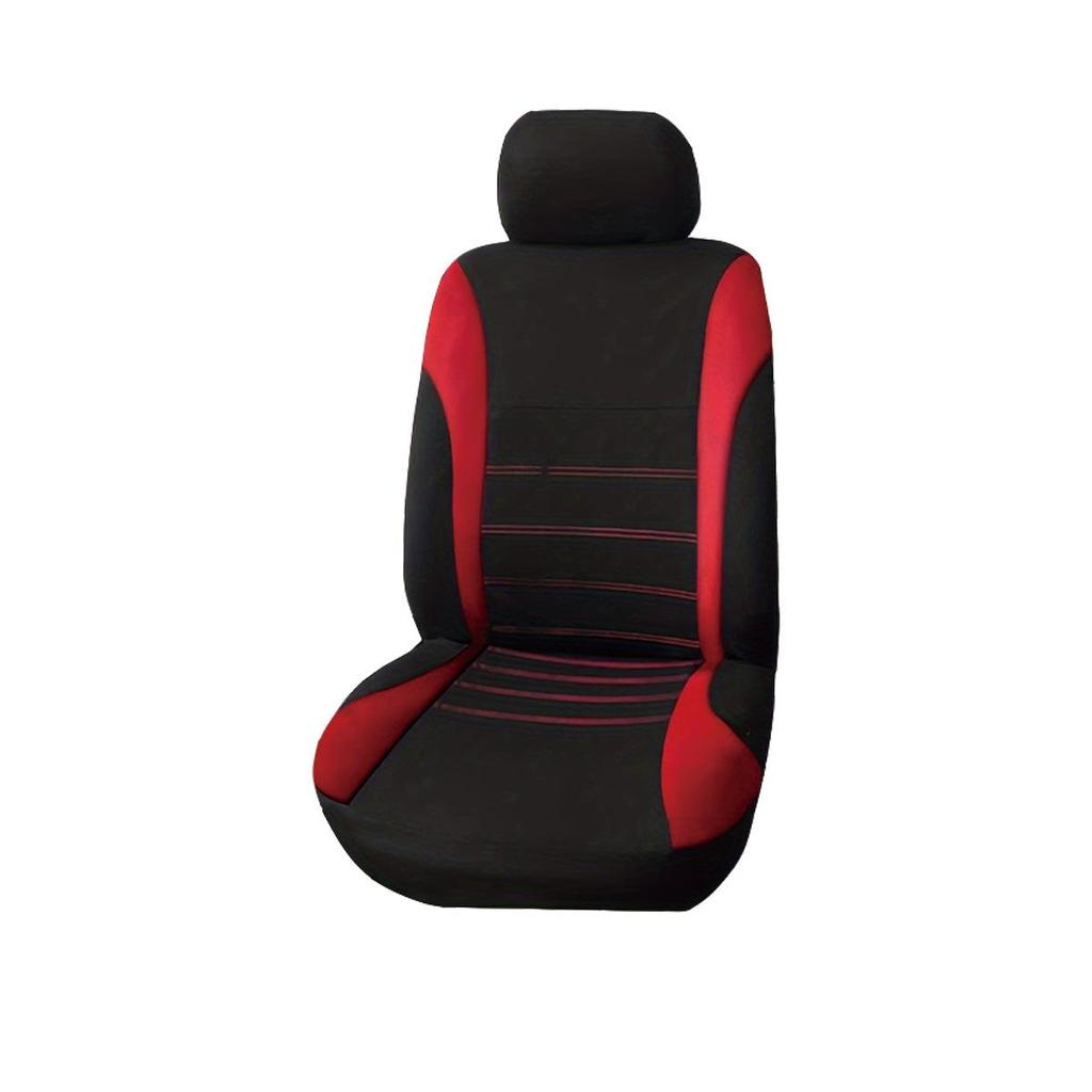 Universal Car and Minivan Seat Cover with Exclusive Waistline Design Fabric Cushion