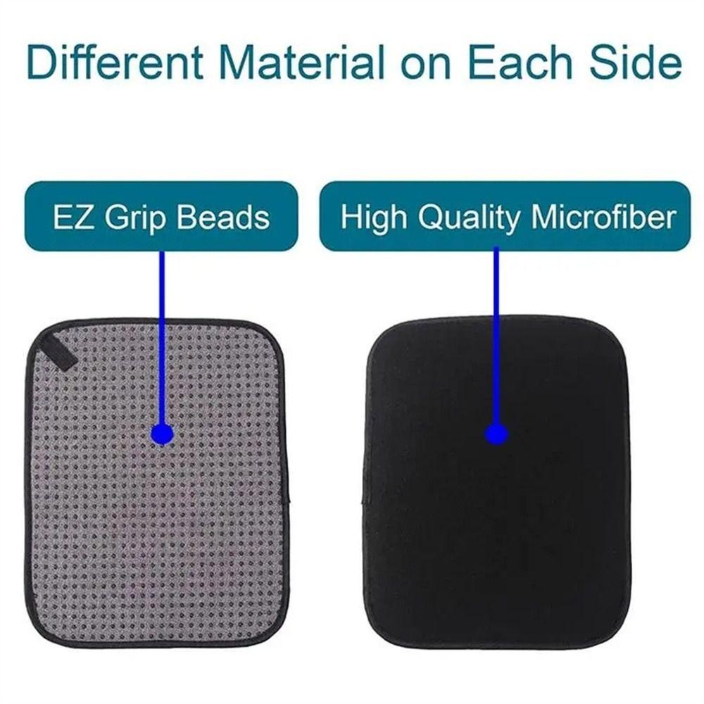 Washable Bowling Shammy Pad Easy-Grip Dots Bowling Cleaning Wiping Bowling Ball Towel Men Women