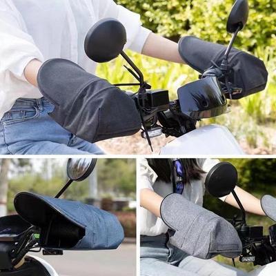 Windproof Rainproof Motorcycle Handlebar Gloves Summer Breathable Sunshade Electric Vehicle Sunscreen Handle Covers Protector