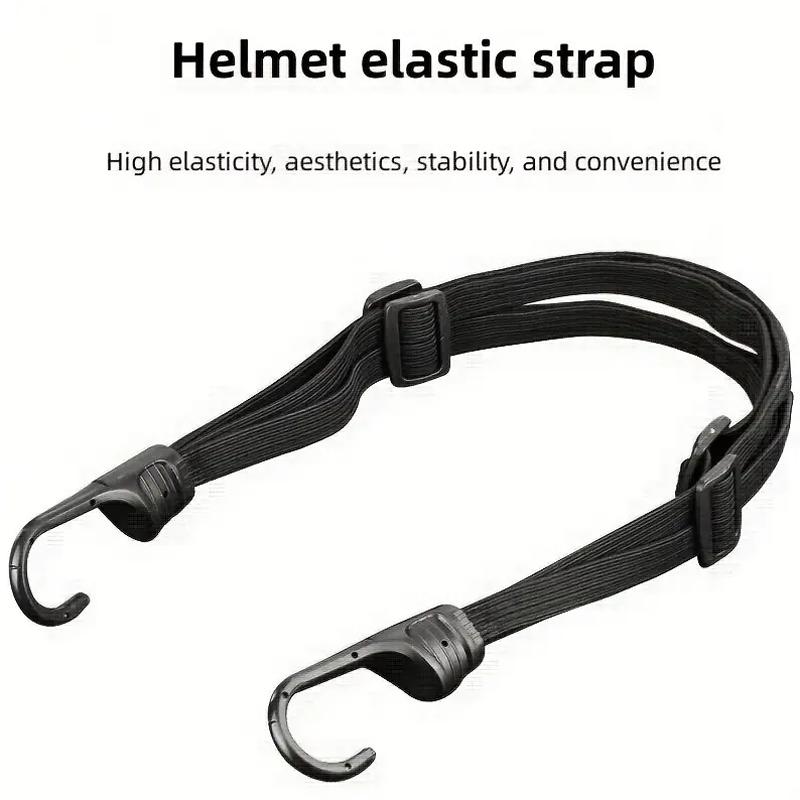 Motorcycle helmet belt Motorcycle accessories hook trunk telescopic elastic rope fixing belt