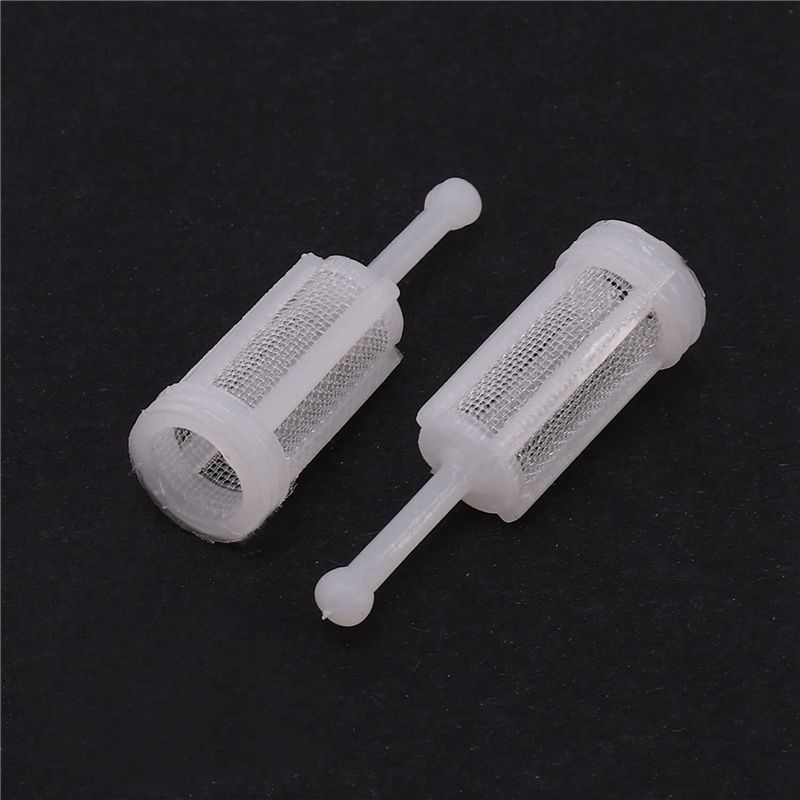 A84X-100Pcs Plastic Gravity Typ Spray Filter Pot Diameter 11Mm Total Length 36Mm Can Adapt To The Majority Of Solvent
