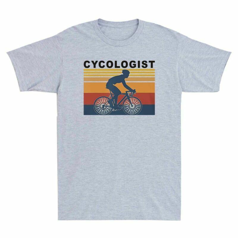 Cyclist Sleeve Cycling Unisexs Short Cycologist Vintage Classic Shirt Retro Lover