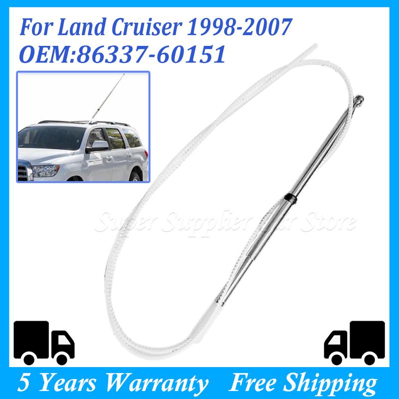 For Toyota Land Cruiser 100-Series Cruisers For Lexus LX470 1998-2007 86337-60151 Car Power AM FM Radio Antenna Mast Accessories