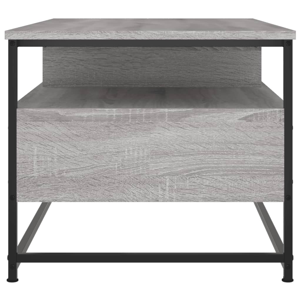 Coffee Table Gray Sonoma 100x51x45 cm Particleboard
