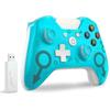 Wireless Controller for Xbox One / Xbox One S / Xbox One X / Xbox Series X / PS3 / PC, 2.4GHZ Wireless Game Controller with Dual Vibration