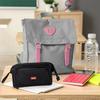 Ship type Japanese minimalist large capacity pencil case student ins high aesthetic niche stationery box