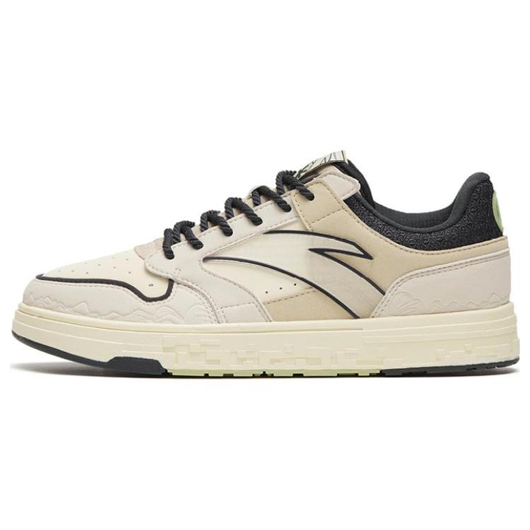 

Новые SUZHOU MUSEUM x Anta Street Naughty Нескользящие Амортизирующие Износостойкие Низкие Кеды для Скейтборда Бежевый Серый 112238069-1 39