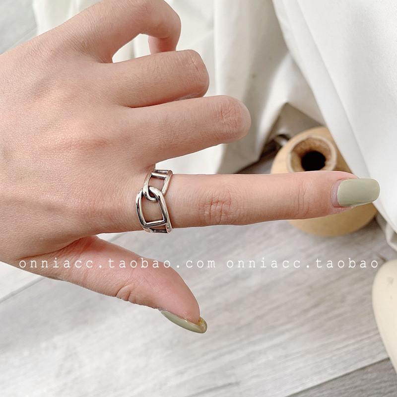 Elegant 925 Sterling Silver Roman Numerals Open Adjustable Ring For Women Stylish Geometric Design Perfect For Birthdays And Everyday Wear