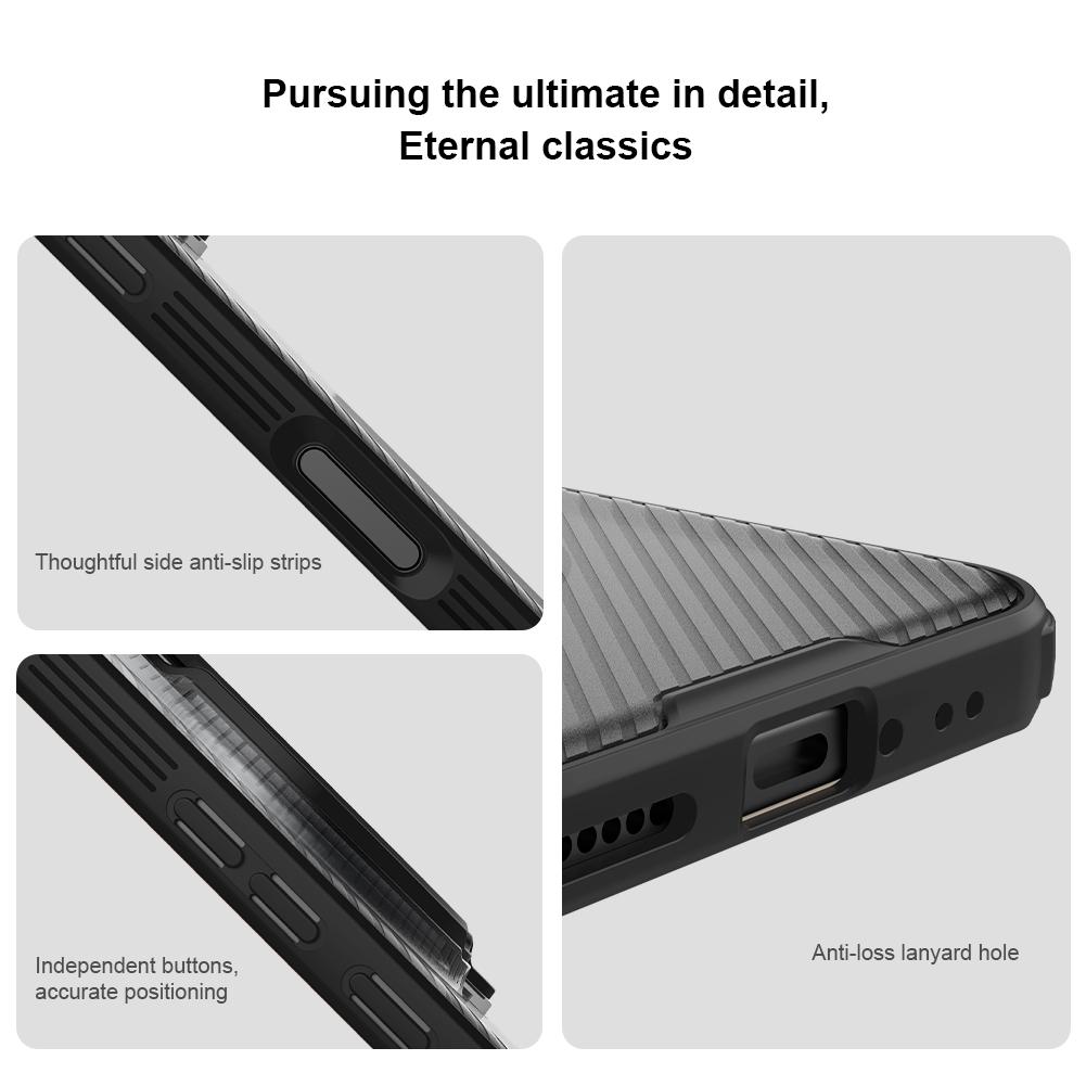 For Honor Magic 8 Pro Phone Case Nillkin CamShield Prop Magnetic Clear Version Hard PC+TPU Shell Shockproof Back Cover