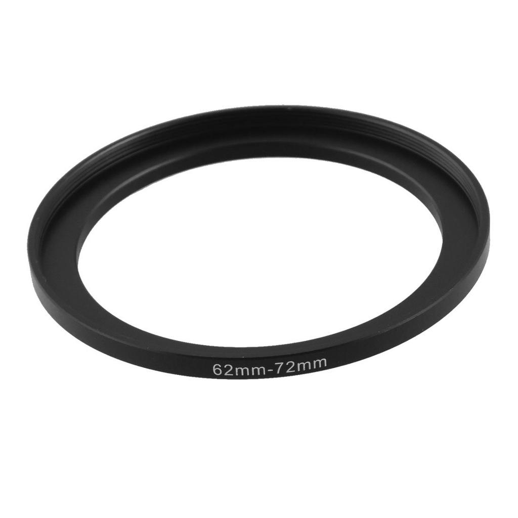 uxcell Camera Lens Filter Ring Metal Anodized Ring Replacement Camera 1 Black 62mm-72mm Step-Up Adapter, Step-Up Part, Piece,