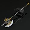 [Nekogamiyama] Romance of the Three Kingdoms General Hero Weapon Xu Huang Gongming Axe Total Length 22cm  Miniature Figure Collector Interior Goods
