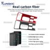Real Carbon Fiber Gear Shift Panel Sticker for Mitsubishi Outlander 2017-2021, Left & Right Hand Drive Car Interior Trim
