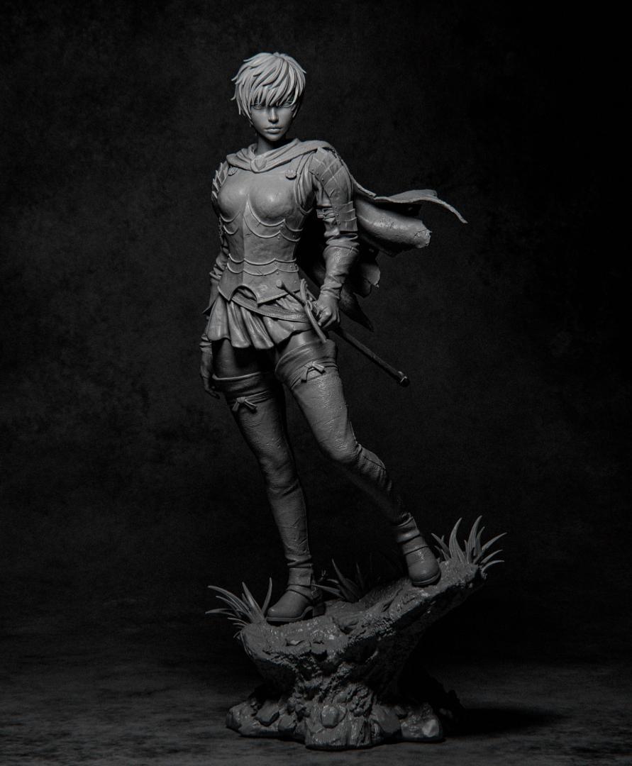 

[USED] Casca 1/6 Berserk Garage Kit Unpainted Unassembled Figure