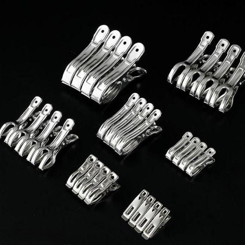 Stainless Steel Windproof Quilt & Clothes Clips
