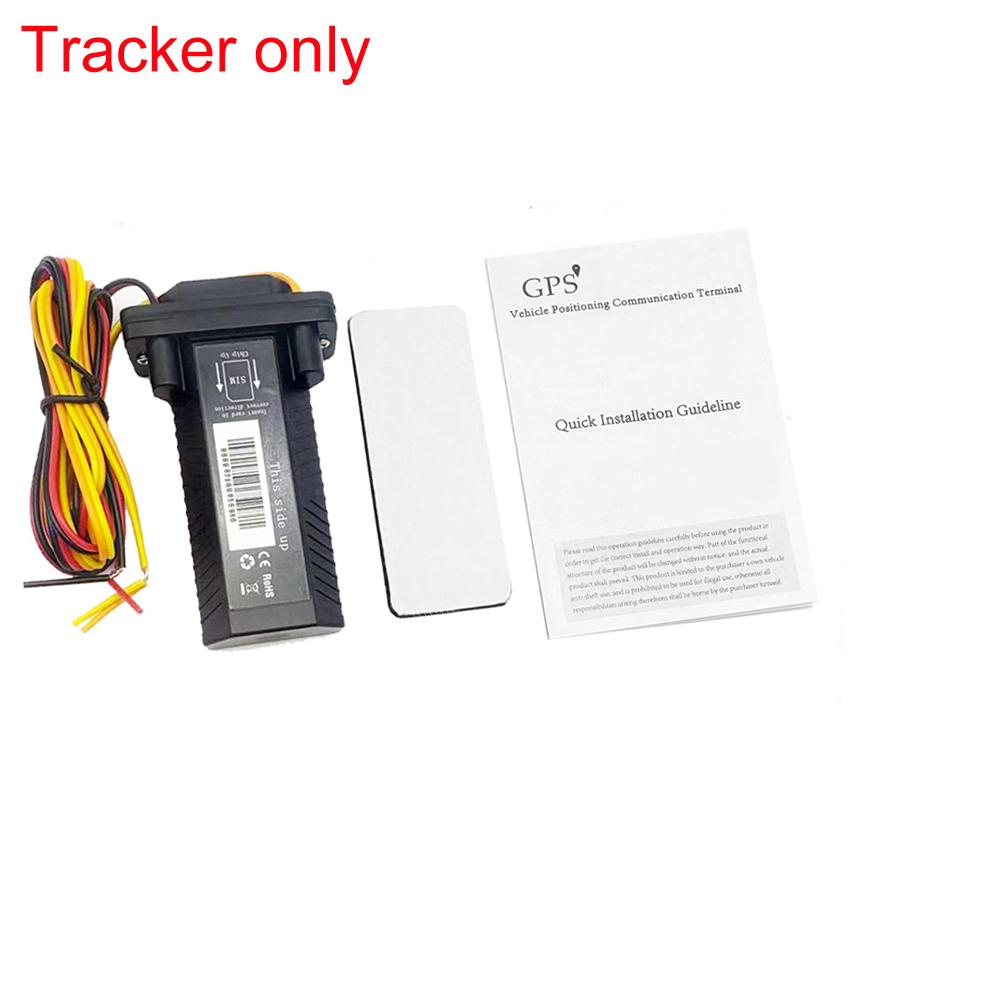 Waterproof Mini 4G Car GPS Tracker Anti-Theft Motorcycle Locator GEO-Fence Vehicle Locator 1 Year Free Tracking Fleet Monitor