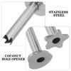Effort Saving Coconut Hole Puncher Stainless Steel Coconut Shell Remover  Restaurant Use