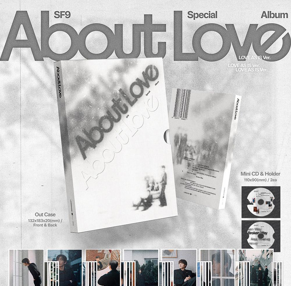 SF9 - Speical Album [About Love] (LOVE AS IS ver. / LOVED ONE ver.)