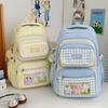 Schoolbag new schoolbag female junior high school students high value ins cute Korean dopamine primary school students large capacity backpack