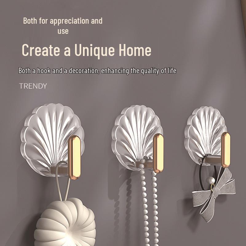 Позолоченный, Водонепроницаемый, Высокопрочный Клейкий Крючок для Кухни и Ванной