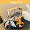 Fashionable And Elegant Simple Commuter Transparent Pvc Square Bag