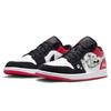 Jordan Air Jordan 1 Vintage Basketball Shoes Unisex Low top Red/Black IB8971-106(Team56-)