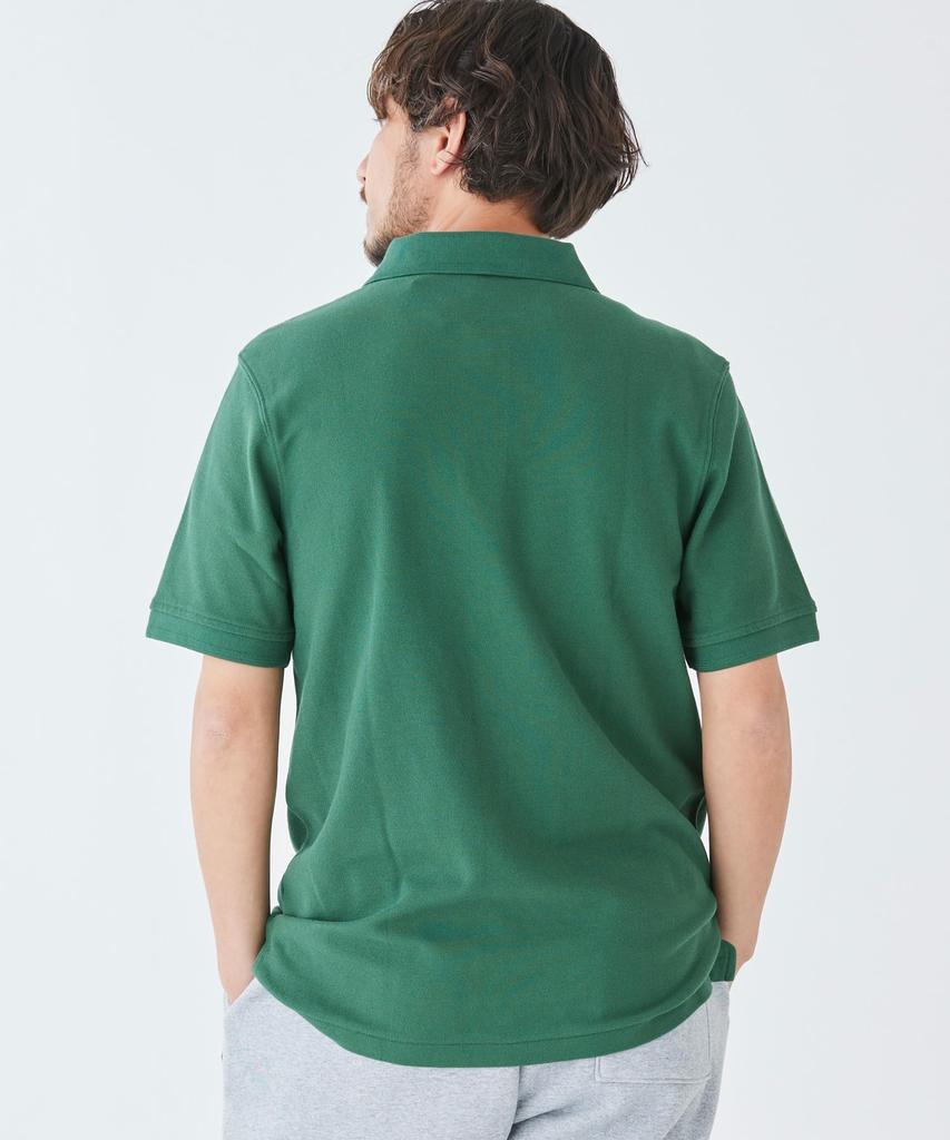 [L.L.Bean] Men's Premium Double L Polo Shirt, Short Sleeve, Japan Fit, Size M, Blue, Classic Navy, 1000014426