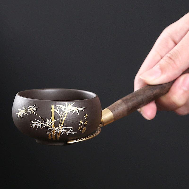 Purple Sand Step By Step Master Cup Ceramic Household Kung Fu Tea Set Personal Special Tea Drinking Cup