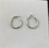 Korean Style Geometric Twisted Heart Earrings: Light Luxury Multi-Layer Niche Ear Jewelry for Women
