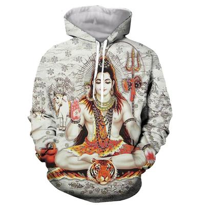 Lord Shiva 3D impresso homens mulheres moletom com capuz moda gráfica moletom casual streetwear pulôver moletom com capuz