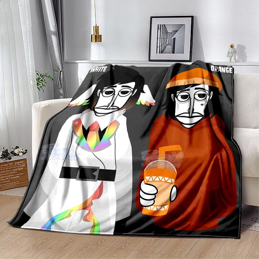Incredibox Blanket Ultra-Soft Suitable for Bed Bedding Chair All-Season Use Playful Design Unique Gift for Family and Friends Camping