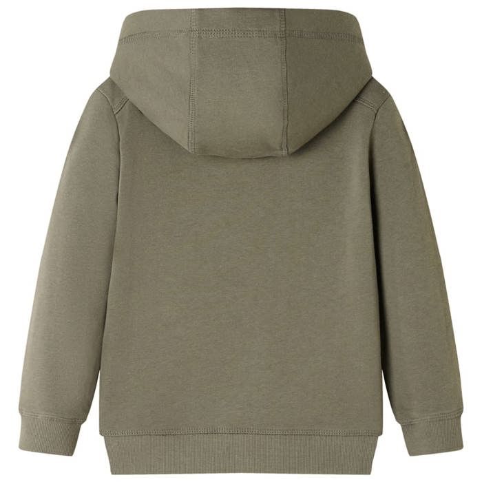 Sweatshirt à capuche pour enfants kaki 92/104/116/128/140