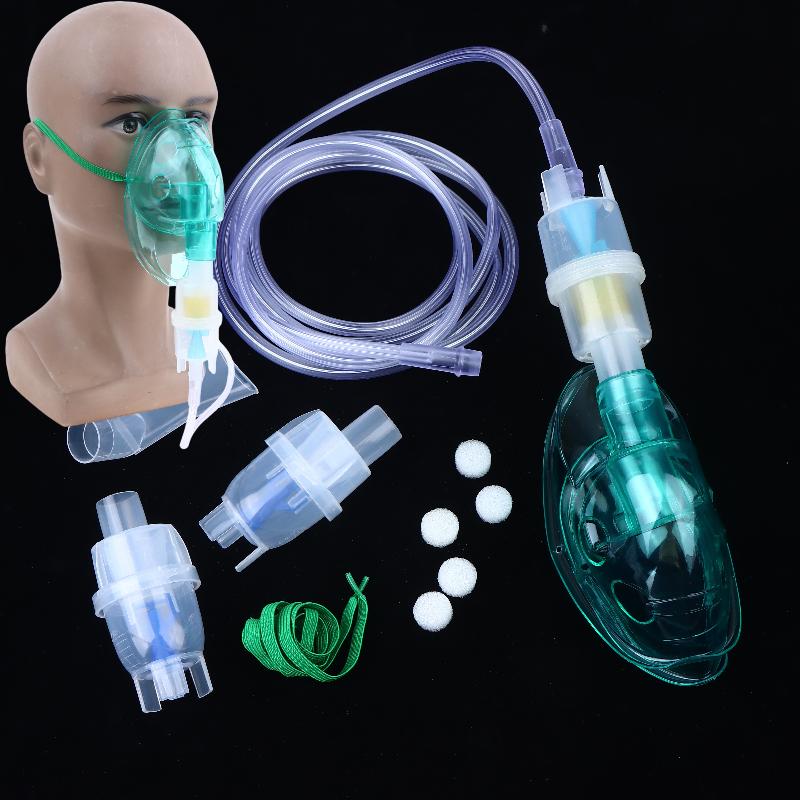 1 Set Weichschlauch-Inhalator-Katheterfilter Verneblerbecher-Maske für Erwachsene und Kinder Inhalator-Set für die ganze Familie Zuhause Luftkompressor Zerstäubung Gesundheit
