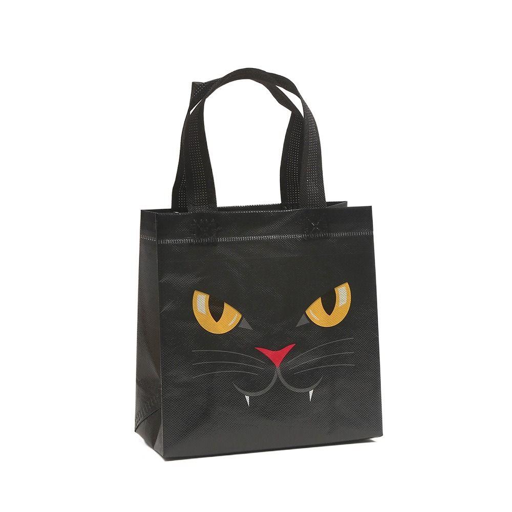 Pumpkin Non-Woven Treat Bags Loot Bag Kids Gifts Bag Packaging Halloweens Candy Bag  Children