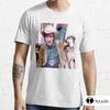 Townes Van Zandt And Dog Hot Sale Clown T Shirt Unisexunisex Printed Terror Fashion Tshirts Custom Aldult Teen Unisex Cotton