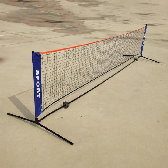 Badminton Net Thicker Foldable Easy Setup Nylon Sports Tennis Net for