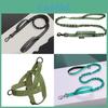 Tactical Pet Harness With Adjustable Nylon Strap Perfect For Small To Extra Large Dogs