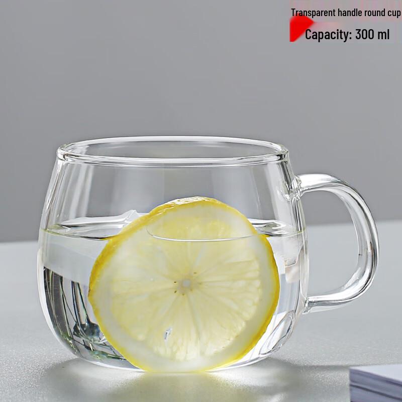 

Chaxun Transparent Glass Tea & Water Mug