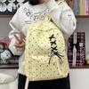 Schoolbag High-value polka dot girl Junior high school student schoolbag female, bow large capacity ins niche campus lightweight backpack
