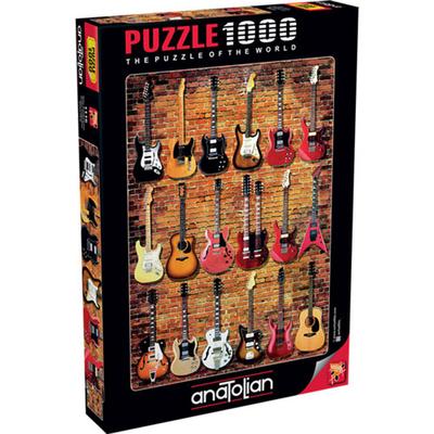 Puzzle Retrato de Anatolia 1000pzs (Colección de guitarras)