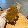 Simplicity Golden texture Luxurious High-end Phone Case Electroplated Glass PhoneCase for iPhone 17161514131211pm Pro Plus
